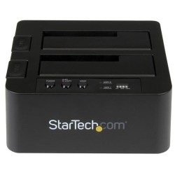 Station d'acceuil Startech SDOCK2U313R Noir 10 Gbps