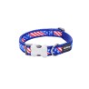 Collier pour Chien Red Dingo US Flag 20-32 cm Bleu