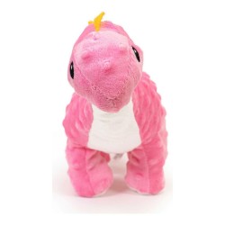 Jouet pour chien en peluche Gloria Orhy 10 x 45 x 20 cm Rose Dinosaure Polyester polypropylène