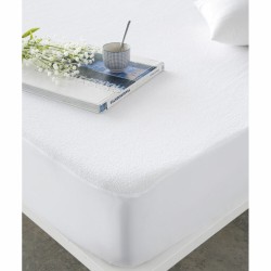 Protecteur de matelas Naturals Blanc Lit 1 persone 90 x 190/200 cm