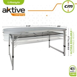 Table Aktive Pliable De Camping (Reconditionné A+)