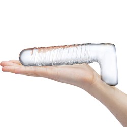 Gode Curved G-Spot Glas with Balls