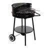 Roues de barbecue au charbon de bois DKD Home Decor Métal (59 x 49 x 82 cm)