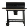 Barbecue à Charbon avec Couvercle et Roulettes DKD Home Decor RC-177307 108 x 71 x 103 cm Bois Acier