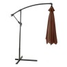 Parasol DKD Home Decor MB-166676 Marron Multicouleur Acier Métal/Plastique 300 x 300 x 250 cm