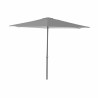 Parasol DKD Home Decor Gris Acier Plastique 270 x 270 x 250 cm