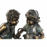 Fontaine de jardin DKD Home Decor Bronze Résine Enfants (57 cm)