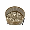 Set de pots DKD Home Decor Noir Doré Métal (30 x 30 x 101 cm)