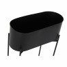 Cache-pot DKD Home Decor 49 x 21,5 x 65 cm Noir Métal Loft