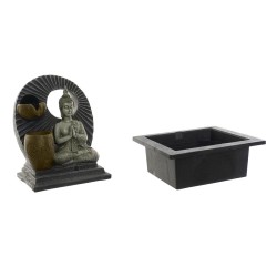 Fontaine de jardin DKD Home Decor Buda Résine 15 x 15 x 25 cm Oriental (3 Pièces)