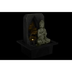 Fontaine de jardin DKD Home Decor Buda Résine 15 x 15 x 25 cm Oriental (3 Pièces)