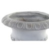 Cache-pot DKD Home Decor Fibre de Verre Gris (49,5 x 49,5 x 39,5 cm)