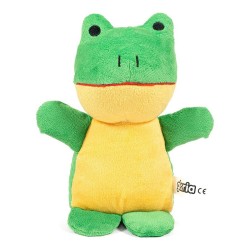 Jouet pour chien en peluche Gloria Rafiki Grenouille