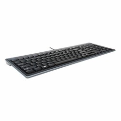 Clavier Kensington Advance Fit AZERTY Noir Noir mat Français AZERTY