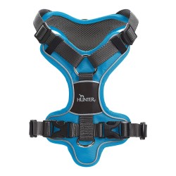 Harnais pour Chien Hunter Divo 52-68 cm Bleu Taille S/M