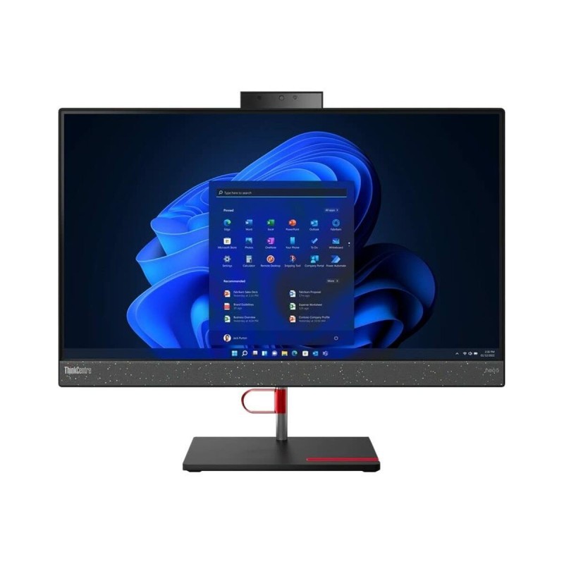 Tout en Un Lenovo THINKCENTRE NEO 50A i5-12500H 256 GB SSD 8 GB RAM 23,8"