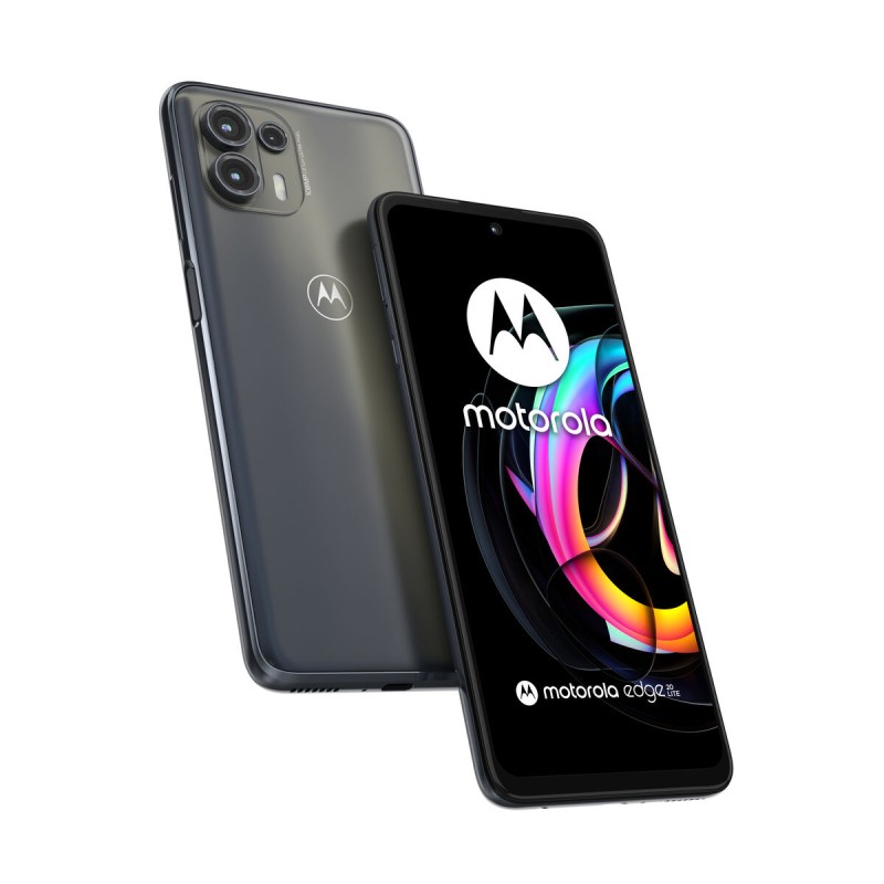 Smartphone Motorola Edge 20 Lite 6,7" 128 GB 6 GB RAM Mediatek Dimensity 720 Noir Gris Graphite