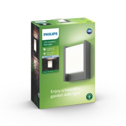 Applique LED Philips Arbour 6W Anthracite 600 lm (4000K)