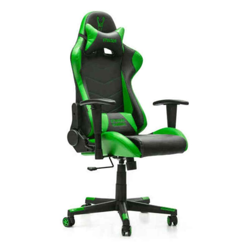 Chaise de jeu Woxter Stinger Station Blanc Noir Vert