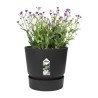 Pot Elho Greenville Rond Noir Plastique (Ø 39 x 36,8 cm)