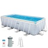 Piscine Démontable Intex Prism Frame Rectangulaire 400 x 200 x 100 cm