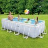 Piscine Démontable Intex Prism Frame Rectangulaire 400 x 200 x 100 cm