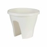 Pot Elho Blanc Plastique 29,6 x 29,6 x 24 cm