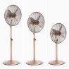 Ventilateur sur Pied Copper Retro InnovaGoods Ø 40 cm 55W