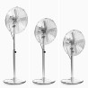 Ventilateur sur Pied Chrome Retro InnovaGoods Ø 40 cm 55W