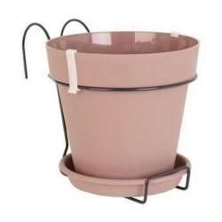 Pot de fleurs pour balcon Artevasi Capri Taupe (20 x 20 x 18,9 cm)