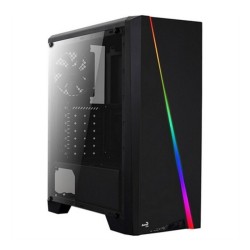 Boîtier ATX semi-tour Aerocool ACCM-PV10012.11 LED RGB Noir