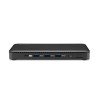 Station d'acceuil Lenovo Replicador de puertos de vídeo triple sin Drivers SD4839P USB-C de 10 Gbps y con carga PD de 85 W Noir 