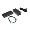 Station d'acceuil Lenovo Replicador de puertos de vídeo triple sin Drivers SD4839P USB-C de 10 Gbps y con carga PD de 85 W Noir 