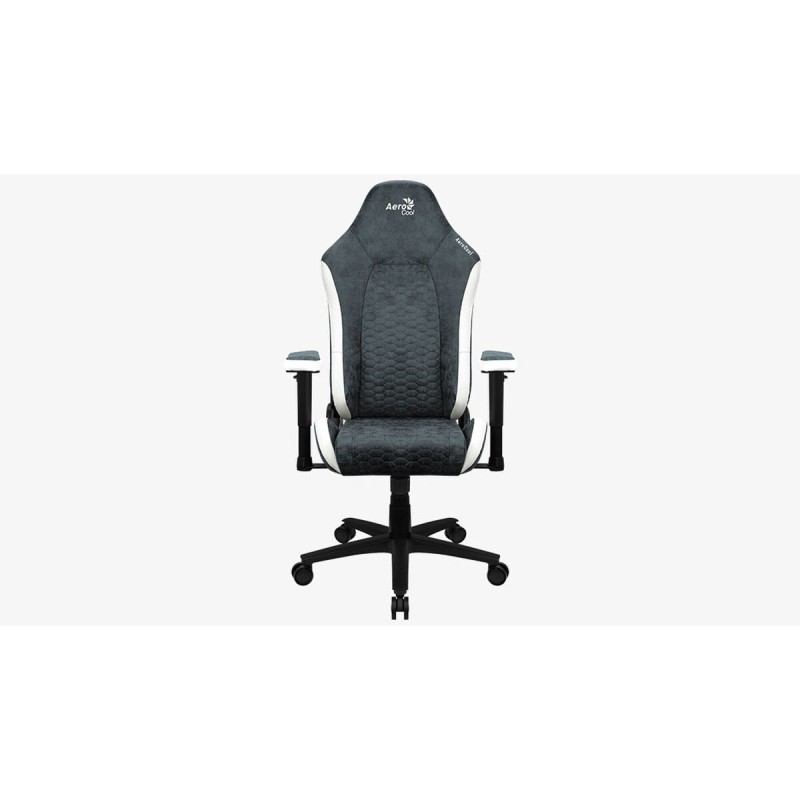 Chaise de jeu Aerocool Crown AeroSuede Bleu Noir Acier