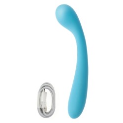 Vibromasseur S Pleasures Duality Bleu clair