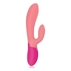 Vibration de Stimulation Double Rianne S Essentials Xena Rabbit Corail Rose