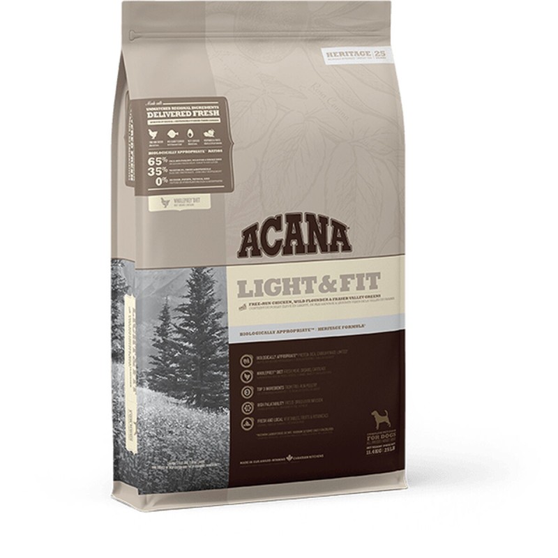 Nourriture Acana Light & Fit 11,4 Kg Adulte