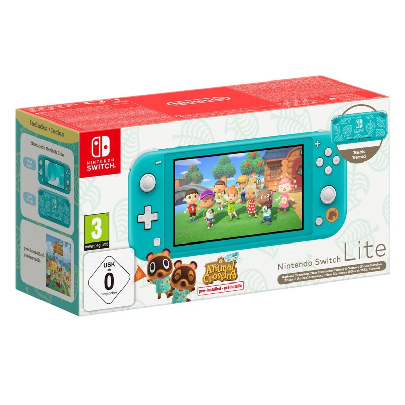 Nintendo Switch Lite Animal Crossing New Horizons Nintendo 6453732 Turquoise