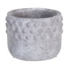 Cache-pot 31,5 x 31,5 x 23,5 cm Gris Résine