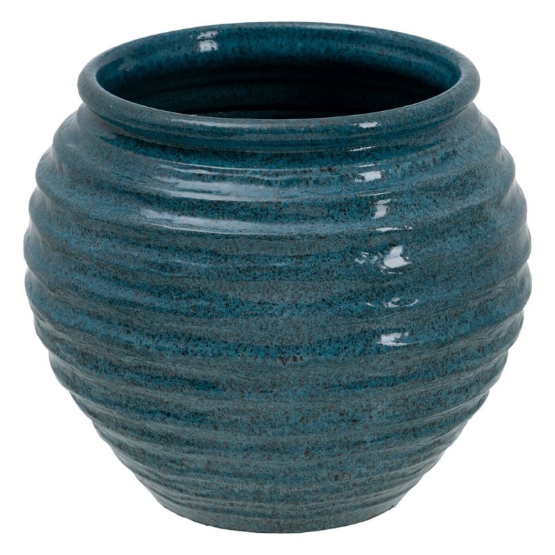 Cache-pot 39 x 39 x 37 cm Céramique Bleu