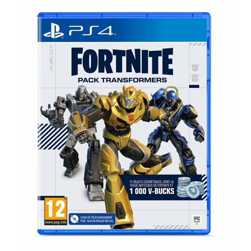 Jeu vidéo PlayStation 4 Fortnite Pack Transformers (FR) Code de téléchargement