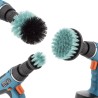 Ensemble de Brosses de Nettoyage pour Perceuse Cyclean InnovaGoods 3 Pièces