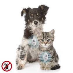 Répulsif Anti-nuisible à Ultrasons Rechargeables pour les Animaux de Compagnie PetRep InnovaGoods