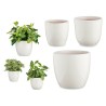 Set de pots Blanc Argile