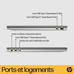 Ordinateur Portable HP NA0012NF Intel Celeron N4500 8 GB RAM 15,6" 128 GB eMMC Azerty Français