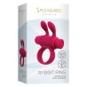 Anneau Pénis S Pleasures Rabbit Rose