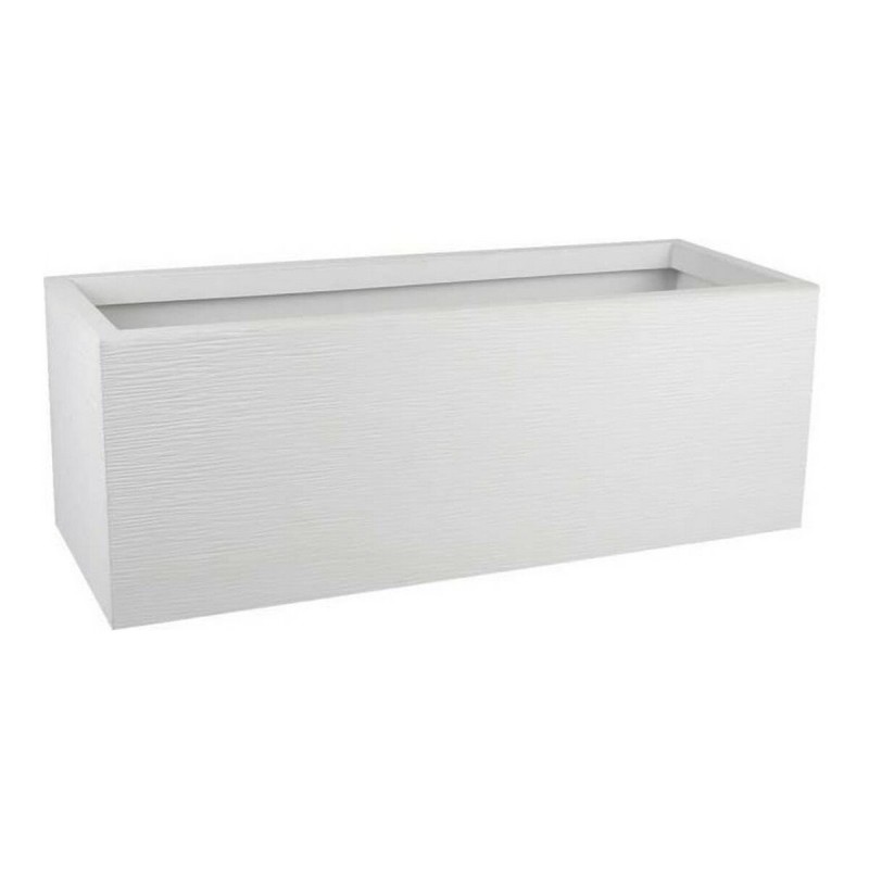 Cache-pot EDA Graphit Up Rectangulaire Blanc 79,5 x 29,5 x 29,5 cm