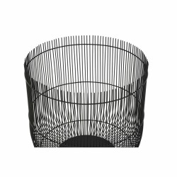 Cache-pot DKD Home Decor Noir Métal (34,5 x 34,5 x 88 cm)