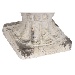 Cache-pot DKD Home Decor Blanc Résine Carré Néoclassique 43 x 43 x 54 cm