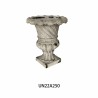 Cache-pot DKD Home Decor Blanc Résine Carré Néoclassique 43 x 43 x 54 cm